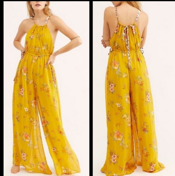 NWT Free people Georgia jumpsuit - Picture 2 of 9
